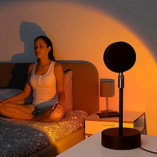 Projektor-Lampe mit Sonnenuntergangseffekt