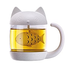 Teetasse in Katzenform
