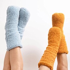 Polarfleece-Socken für zu Hause 