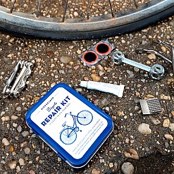 Kleines Fahrrad Reparatur-Set für Notfälle