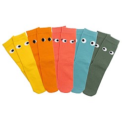 5er-Pack originelle Socken mit kleinen Augen