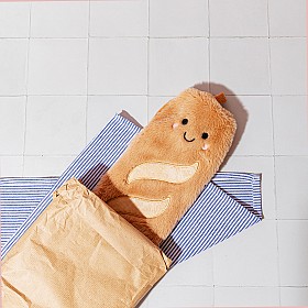 Wärmflasche in Baguetteform