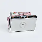 Inklusive Abflussloch mit Silikonstopfen