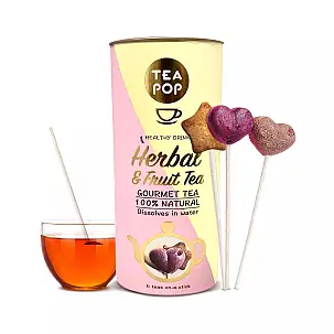 Tee-Pop. Geschenkbox mit Teestäbchen