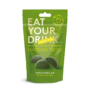 Eat Your Drink Mini-Matcha-Tee-Gelee-Bohnen-Sachets