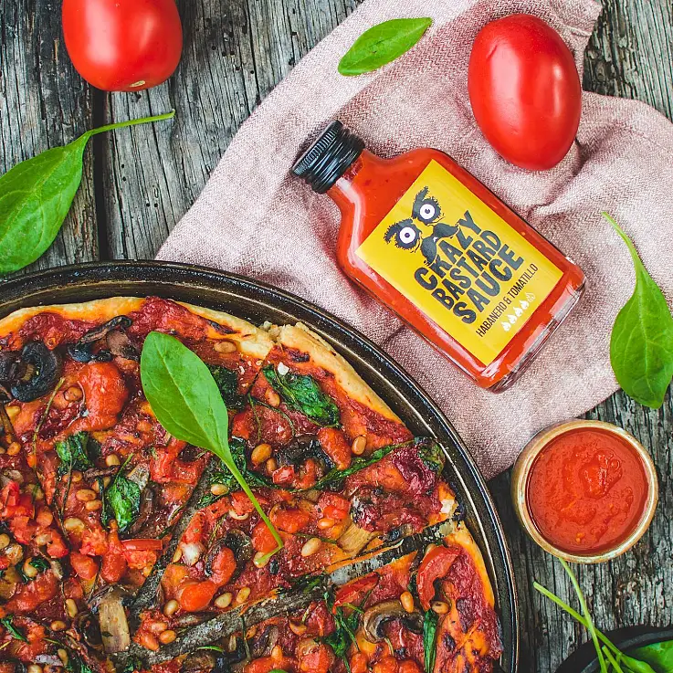 Jedes Set enthält 3 x 100 ml Saucen