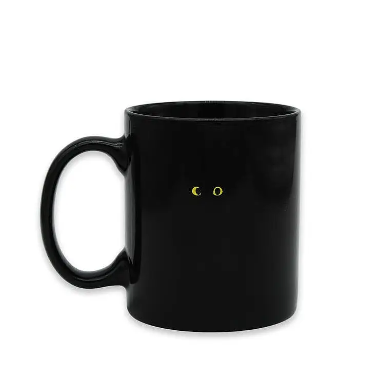 Wenn es kalt ist, kann man nur ein paar kleine Augen sehen