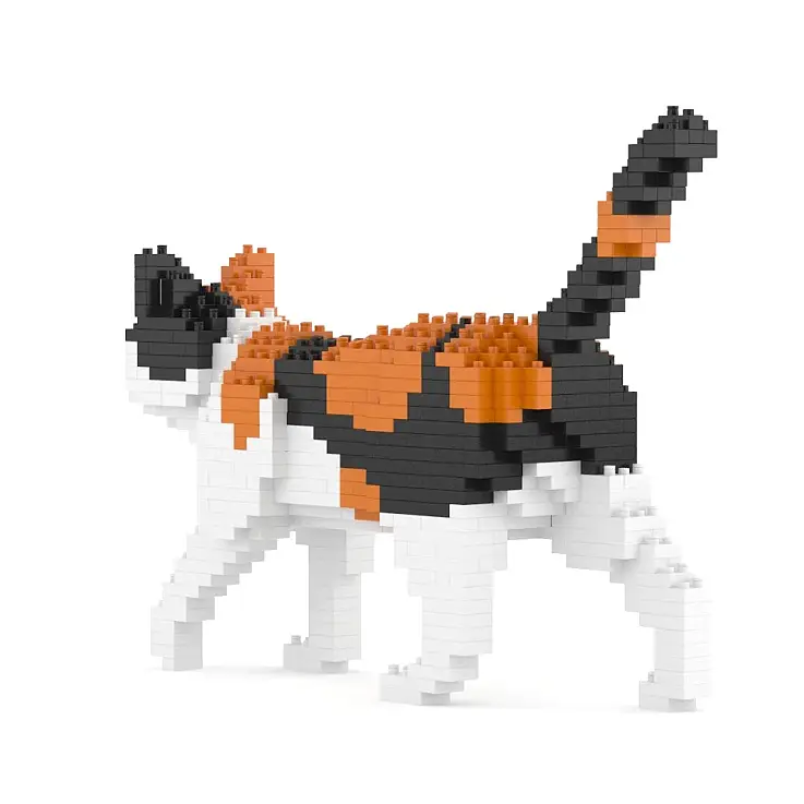 Es besteht aus 740 Teilen