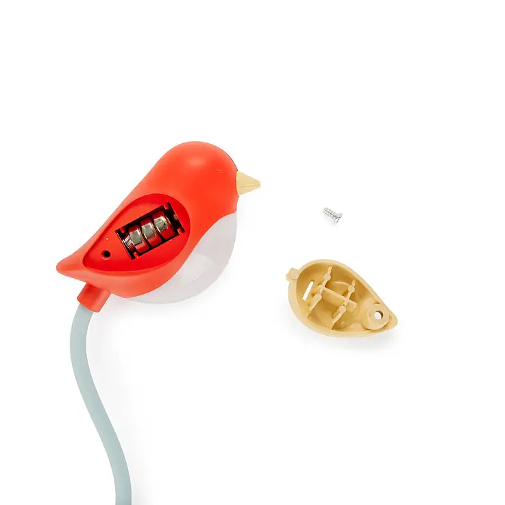 Stromversorgung durch drei LR41-Batterien (im Lieferumfang enthalten)